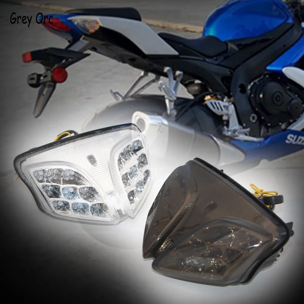 Для Suzuki GSX-R600 2008-2012 GSXR600 GSXR750 2011 k8 k9 мотоциклетная задняя Фонарь указателя поворота