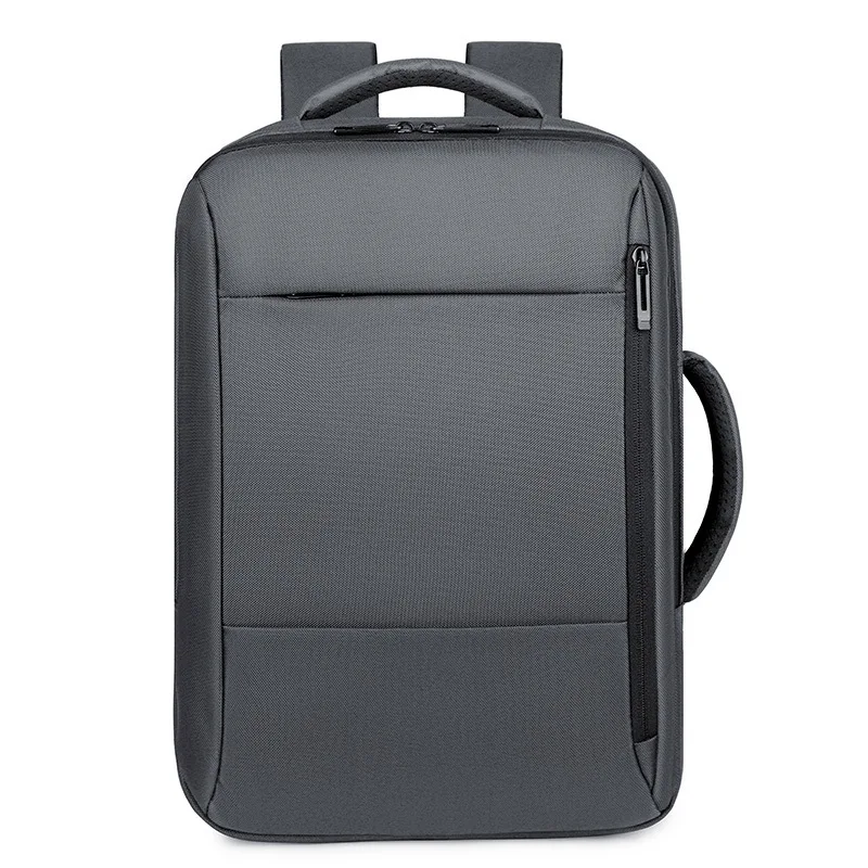 

Men's Large Capacity Fashion Business Backpack Urban Minimalist Texture Multi Pocket Men's Backpack