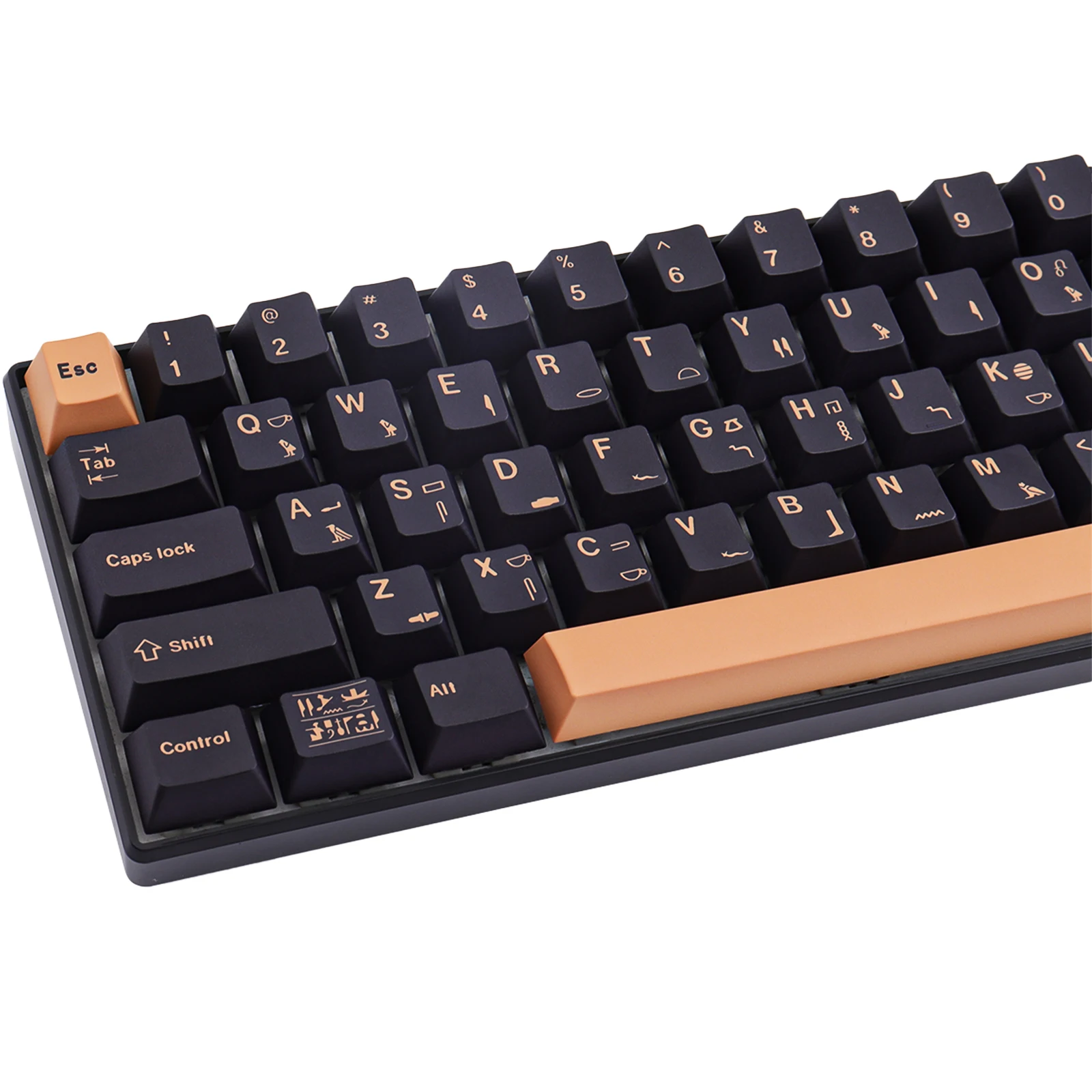 

130 Keys GMK Pharaoh PBT DYE-SUB Cherry Profile Keycap Mechanical Keyboard KeyCaps For MX Switch 61/64/68/87/96/104/108 Keyboard