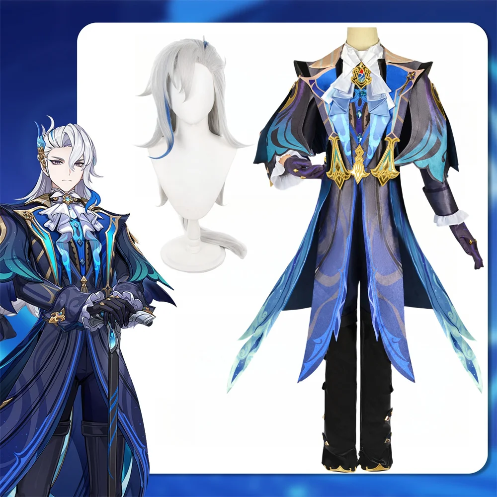 

Косплей игра Neuvillette Косплей Костюм Хэллоуин аниме одежда