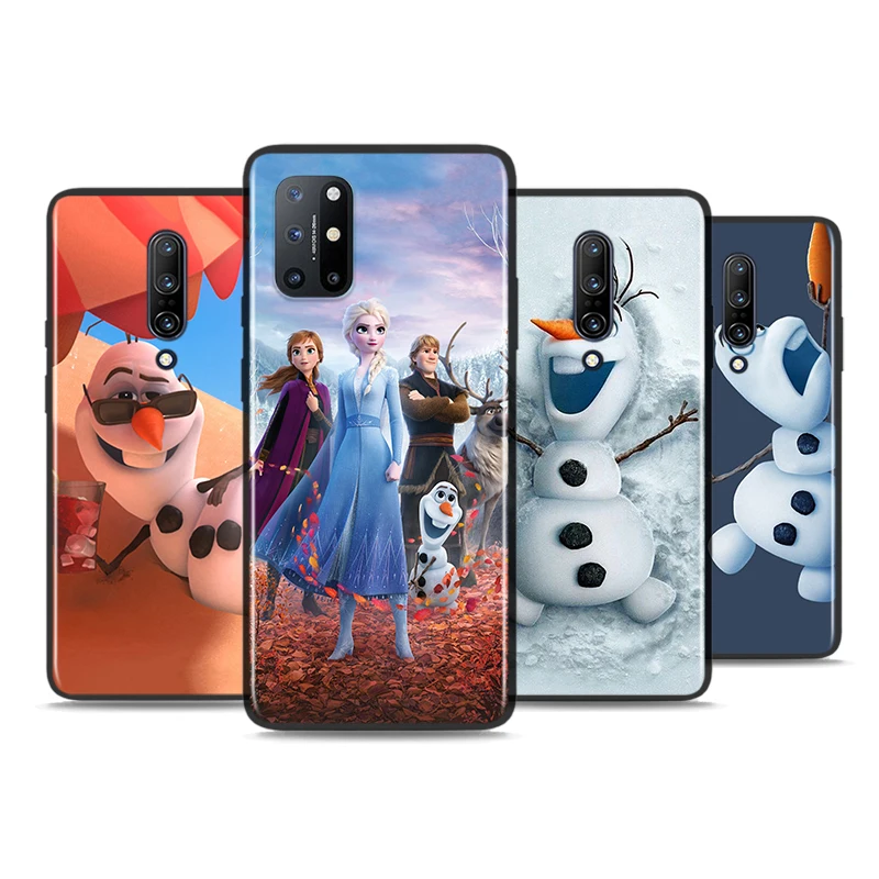 

Olaf Snowman Frozen For OnePlus 9 9R Nord CE 2 N10 N100 8T 7T 6T 5T 8 7 6 Pro Plus 5G Silicone Phone Case Cover Coque