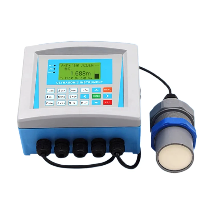 

split arduino ultrasonic water level meter