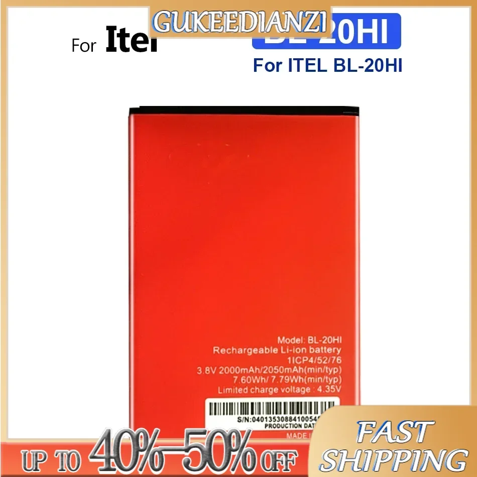 Сменный аккумулятор для мобильного телефона ITEL BL-21BI BL-20HI BL-24EI BL-25BI