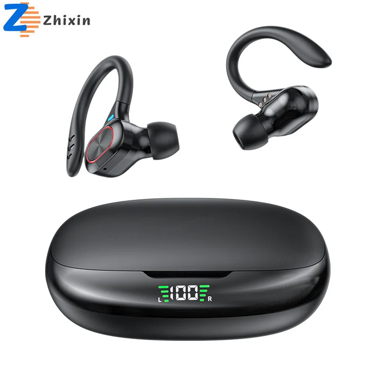 

TWS 5.0 Bluetooth Headphone Waterproof Earbuds LED Display Touch Control Sport Earphone Bluetooth HiFi Headsets With Microphone
