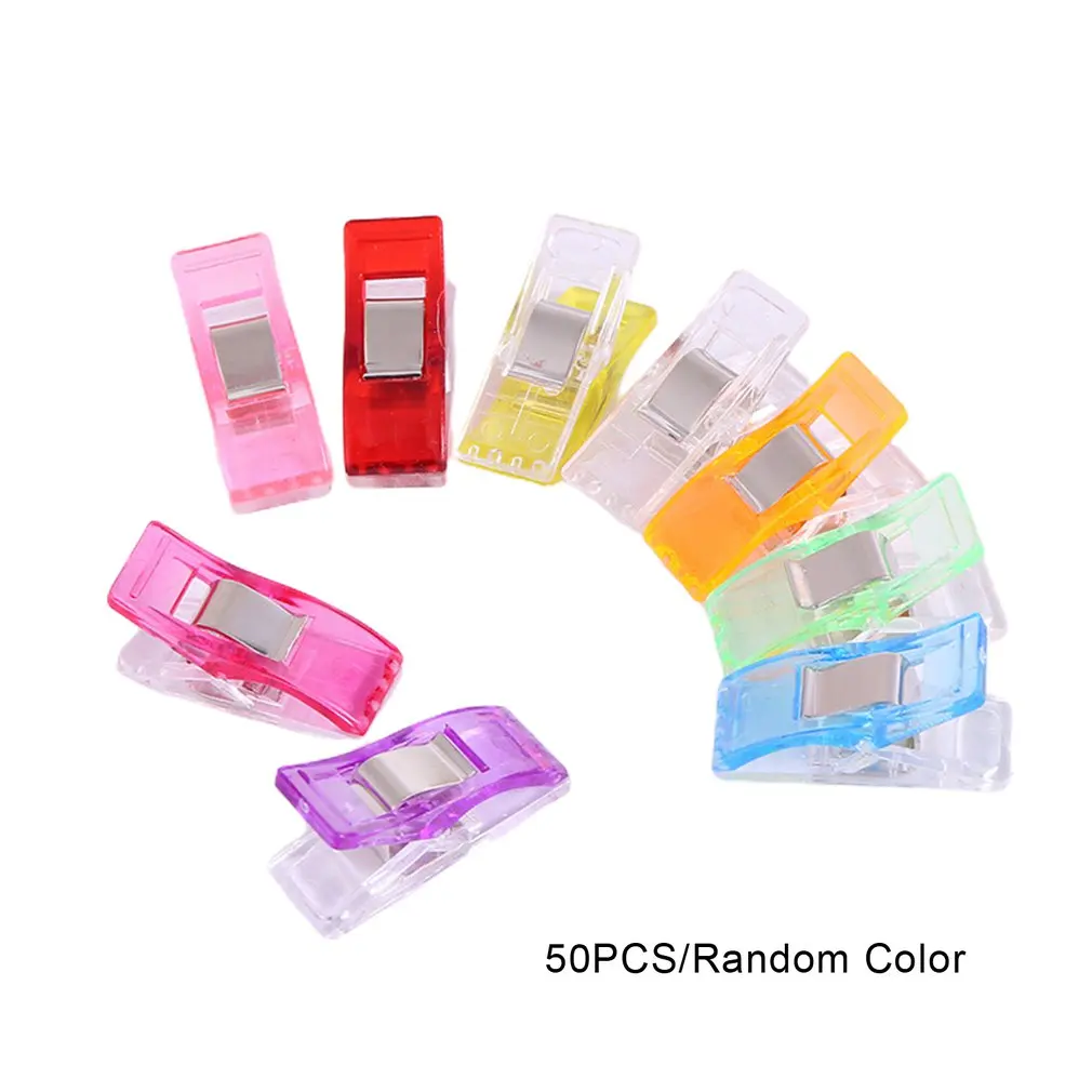 

Бытовые ремесла ручной работы зажимы пэчворк Швейные зажимы многоцветный высококачественный Клевер чудо пластиковый зажим