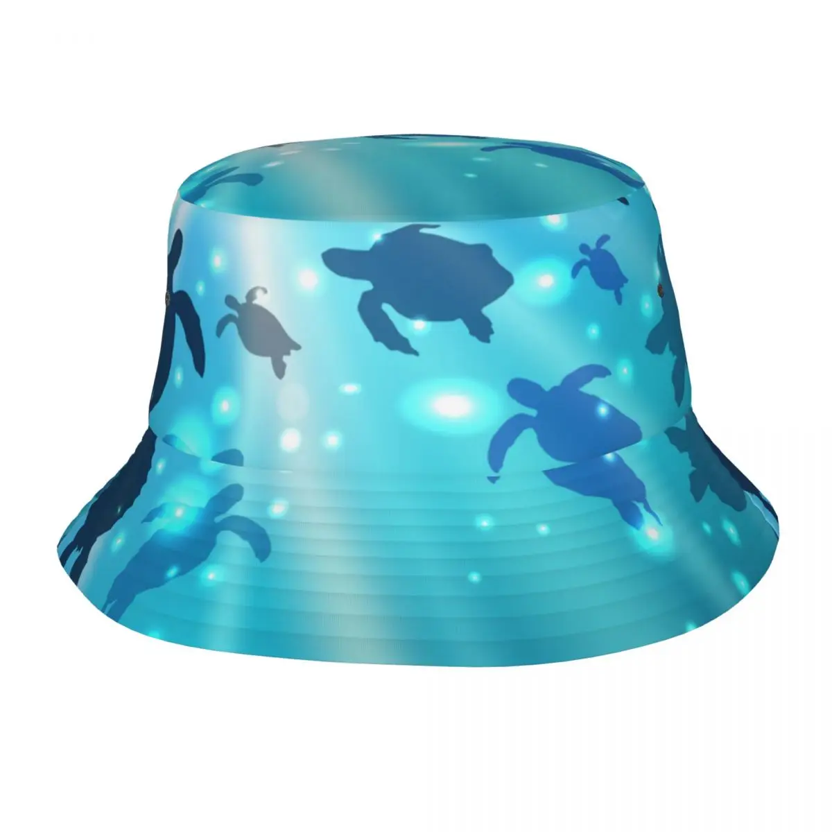 

Панама в форме черепахи для плавания в голубом океане, летние шляпы, рыбацкая шляпа, складные женские и мужские шляпы от солнца