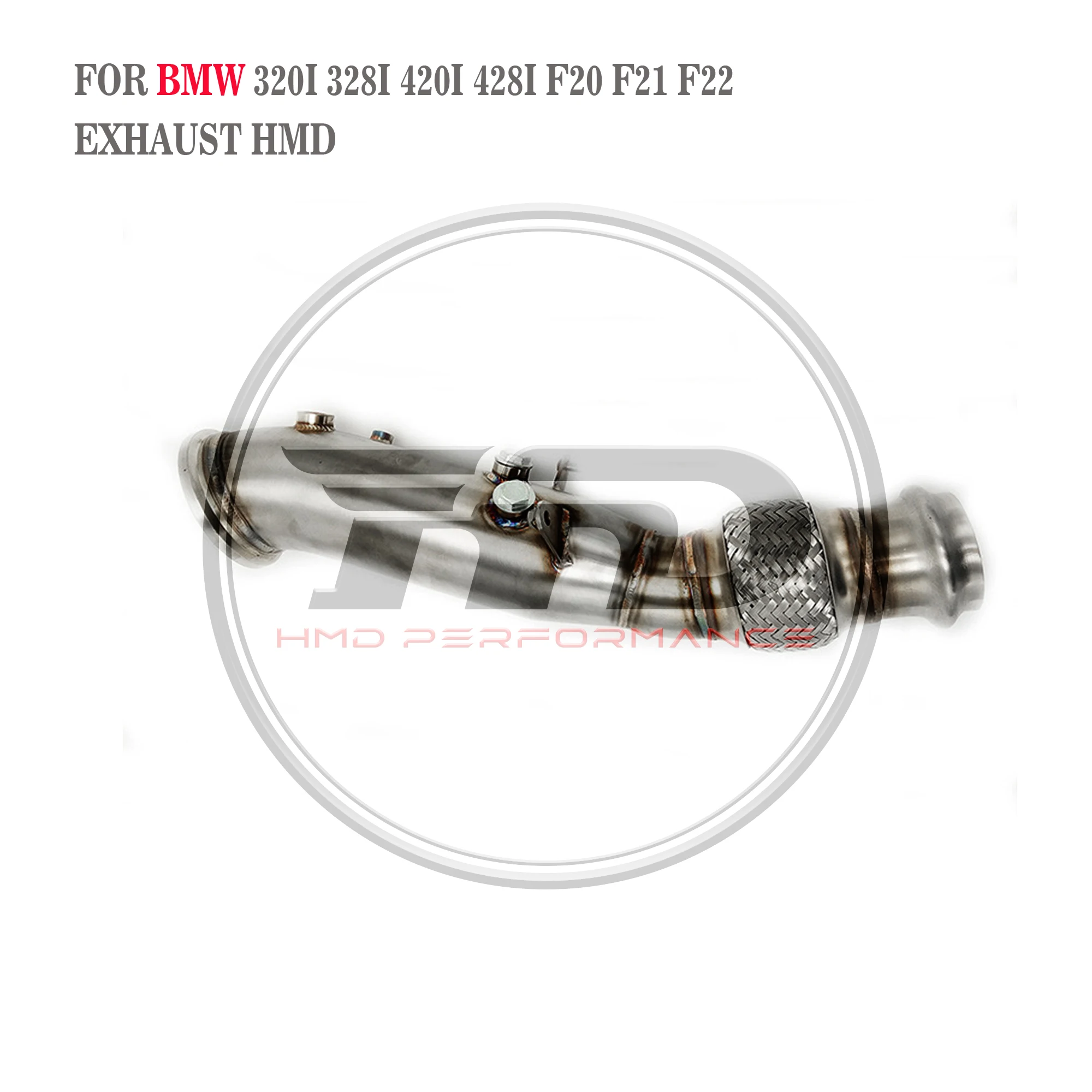 Водосточная труба выхлопной системы HMD из нержавеющей стали подходит для