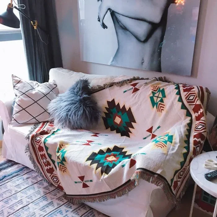 

Национальное геометрическое песочное Полотенце Для Волос