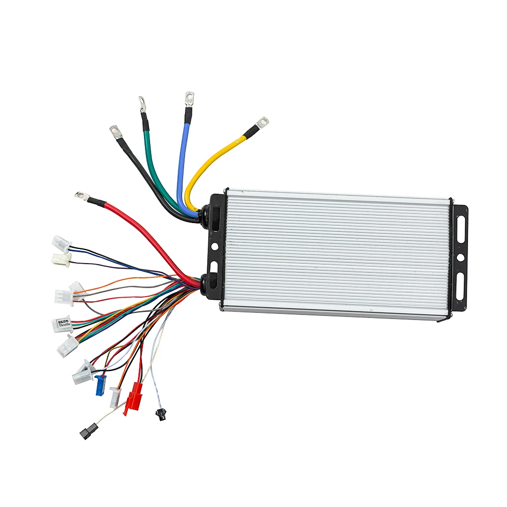 

Brushless Hub Motor Controller E-Bike 3000W 48V/60V/72V 80A 24mos Square Wave Controllers E-Scooter Bike Parts 225x118x68mm