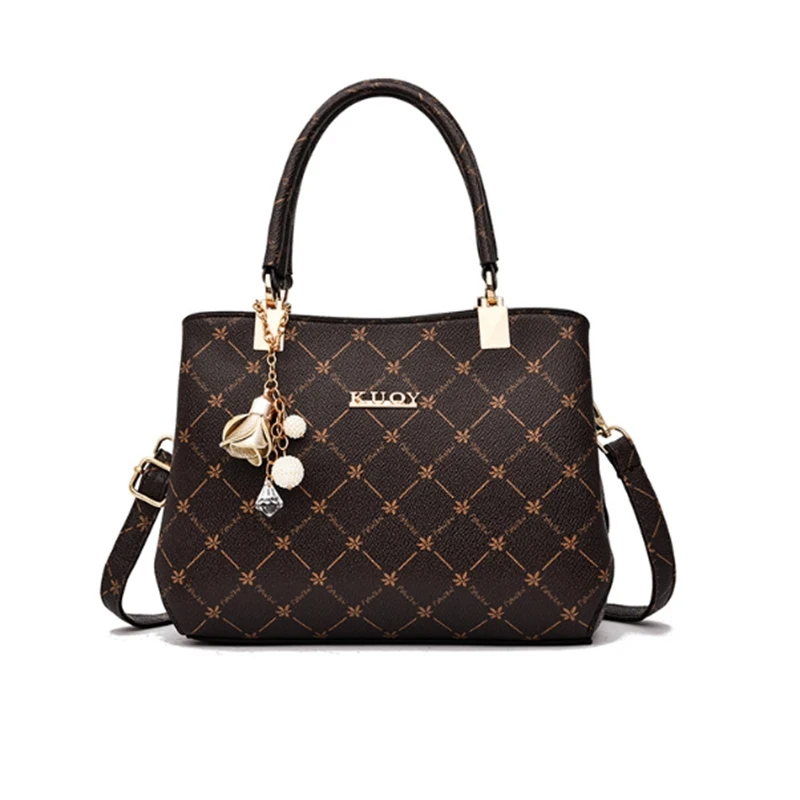 

New Large Capacity Women's Handbag Is Fashionable And Simple, With A PU One Shoulder Crossbody Bag That Is Soft And Comfortable