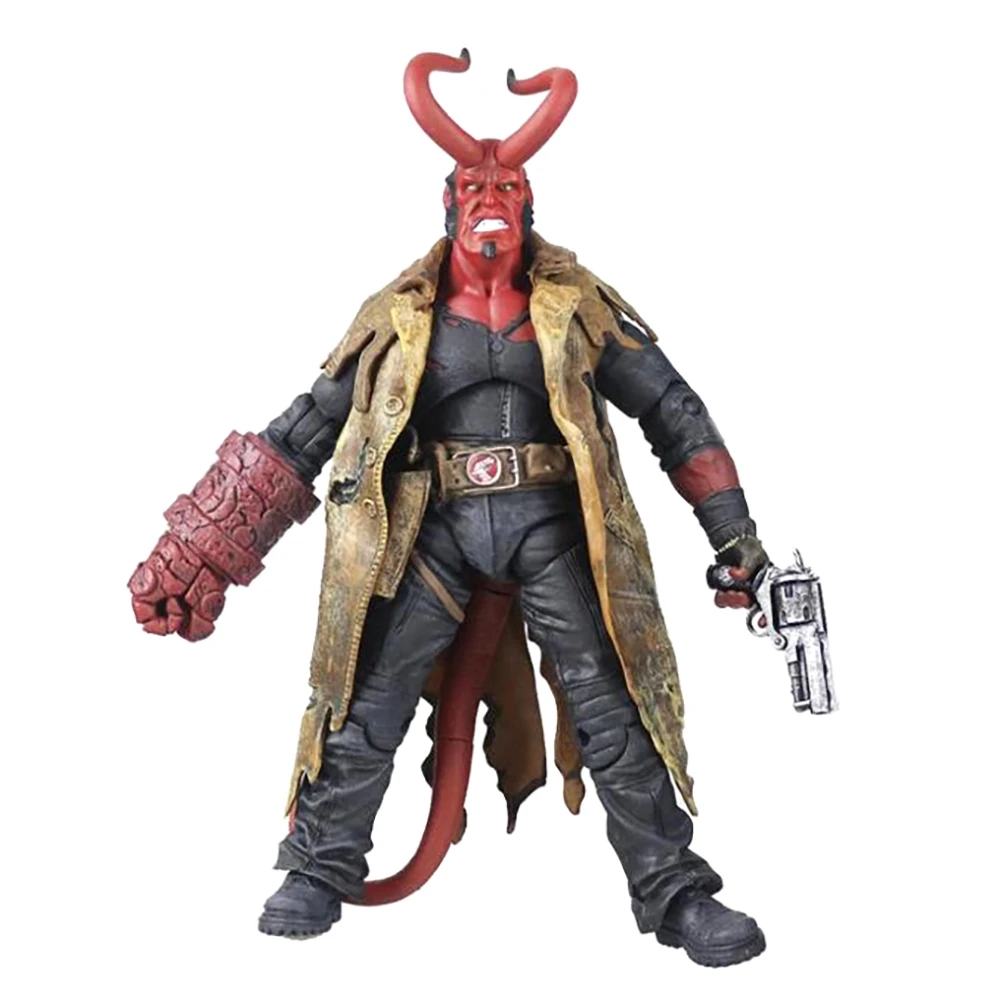 

6inch Quality Assurance MEZCO Hellboy Anung Un Rama Action Figure Pvc 18cm Movie Model Collection Toys For Children Gift Figma