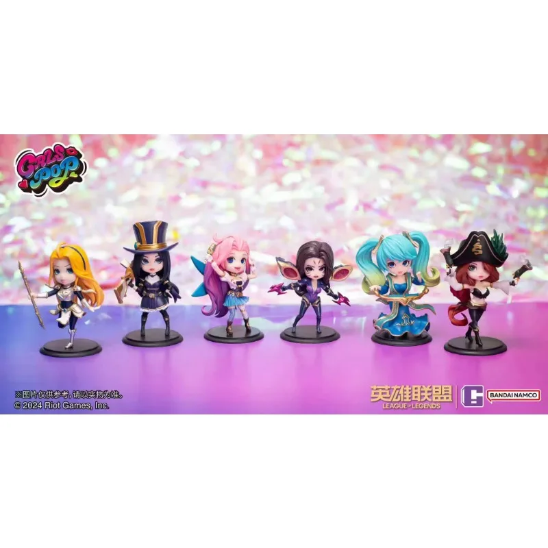 Фото Bandai CALS POP LOL League of Legends Miss Fortune Серафин кайтлин кирмаман версия экшн-фигурки модели игрушки Сюрприз подарок №1