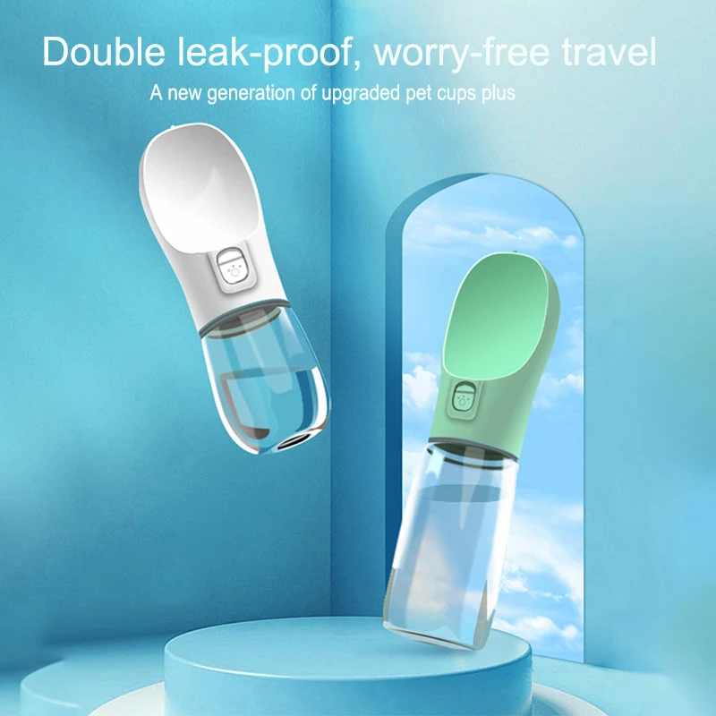 

Pet Drinking Accompanying Cup Dog Water Cup Outdoor Travel Portable Water Bottle Dispenser Grain Carrying Cat Supplies Universal