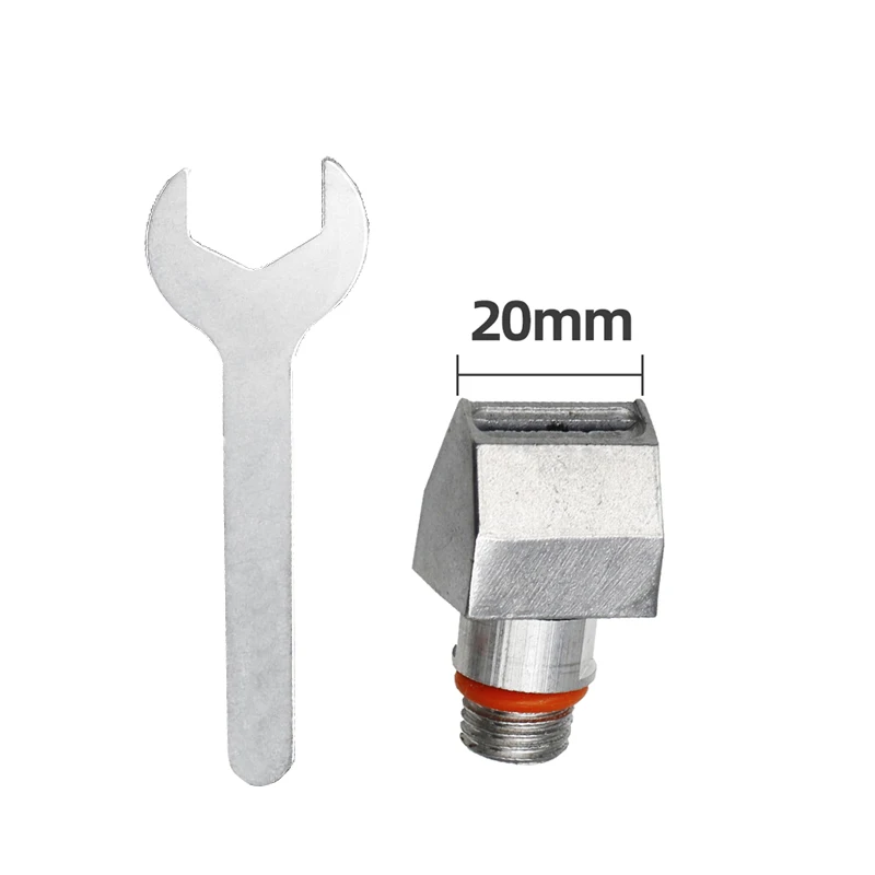 Сопло с большим диаметром 20 мм 30 мм 40 мм, специальный термоклеевой пистолет, сопла, алюминиевые сопла для клеевого пистолета с гаечным ключом для творчества стержни д клеевого пистолета d 7мм 18см 7шт h2 24308 8