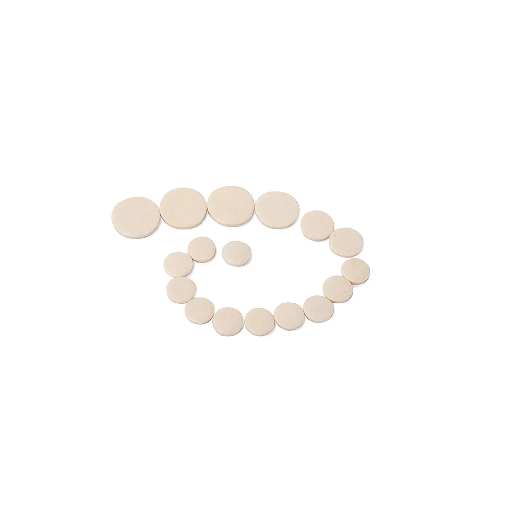 

Комплект 17-дюймовых ковриков для кларнета компактного размера, милые подарки, аксессуары для деревянных духов, профессиональные уплотните...