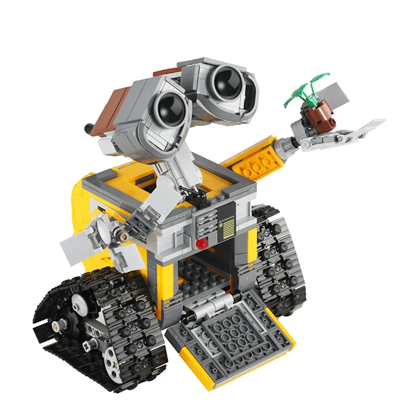 Compatible with Lego Walli Robot Big Movie Series Remote Control Programming Assembly Building Block Model Ornaments
