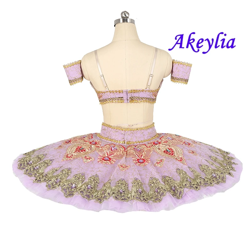 Фиолетовый Gamzatti профессиональная балетная пачка пеформенный зеленый