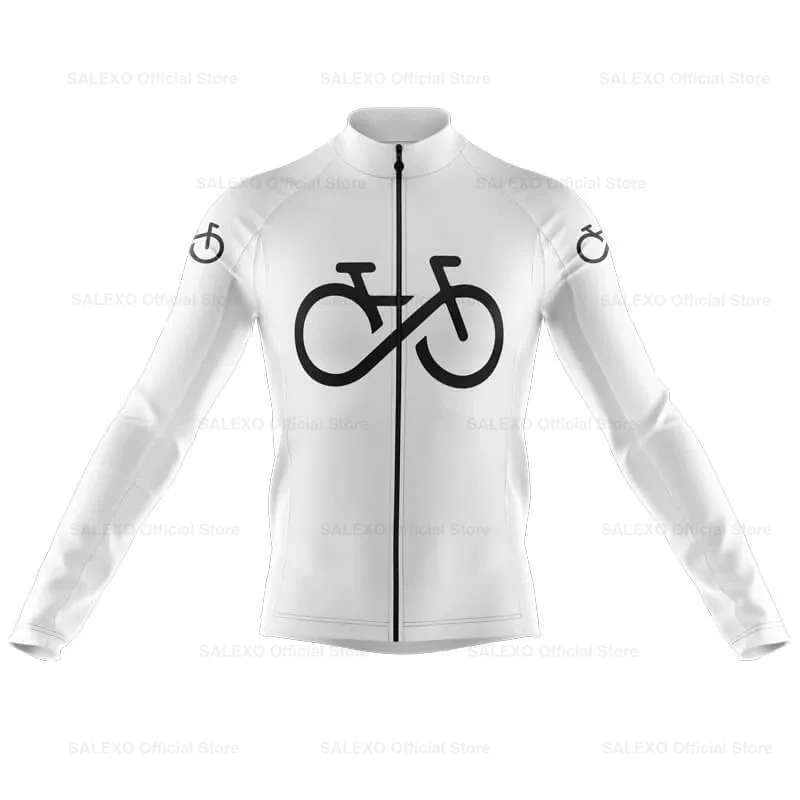 

2022 Men Spring and Fall Cycling Jersey Long Sleeve Bike Jersey Bicycle Clothing Outdoor Riding Bike MTB Clothing Cycling Jersey