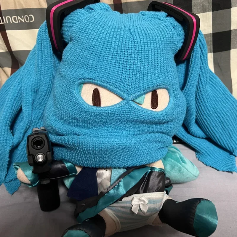 Цветная Лыжная маска Hatsunes Mikued для косплея на все лицо зимняя женская и мужская