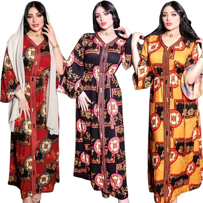 Abaya Дубай длинное платье Djellaba женские Musulmane Турция исламский Бангладеш арабское мусульманское платье для женщин Кафтан Mujer Vestidos