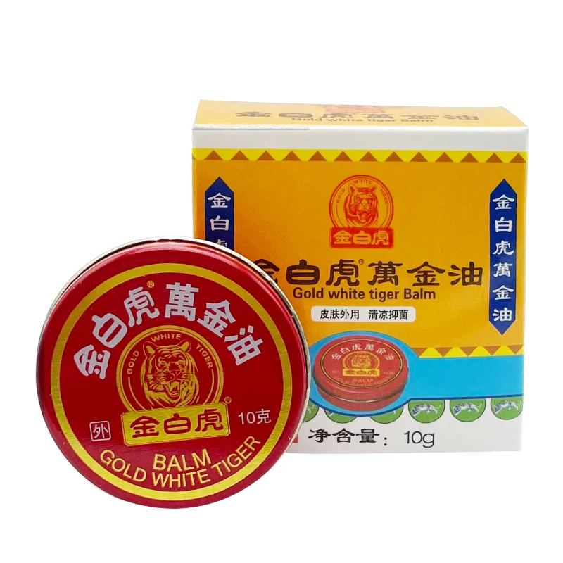 4Pcs Vietnam Gold Star Cream Chinese Medicine Relief Headache Heat Stroke Insect Stings Menthol Refreshing Herbal |