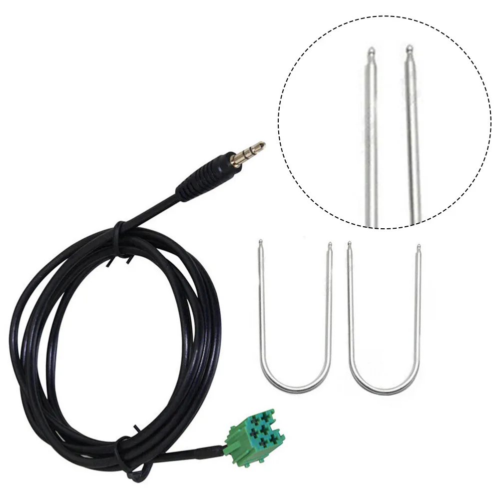 

Part Adapter Cable Input Adapter MP3 150cm 2005-2011 Black For Clio For Lagunar For Modus For Renault Brand New