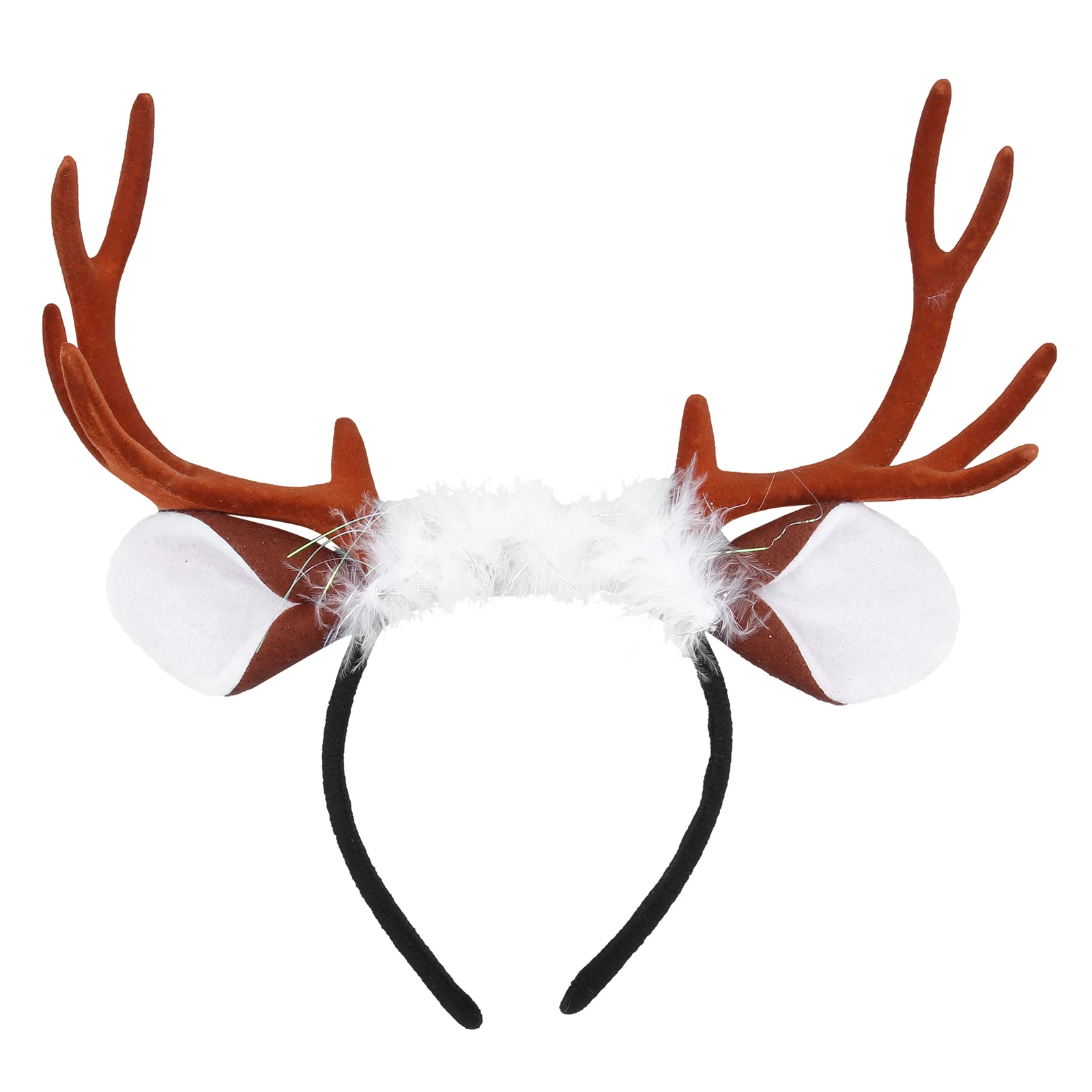 

1Pc Christmas Cosplay Hairband Christmas Antler Headband Kids Headdress