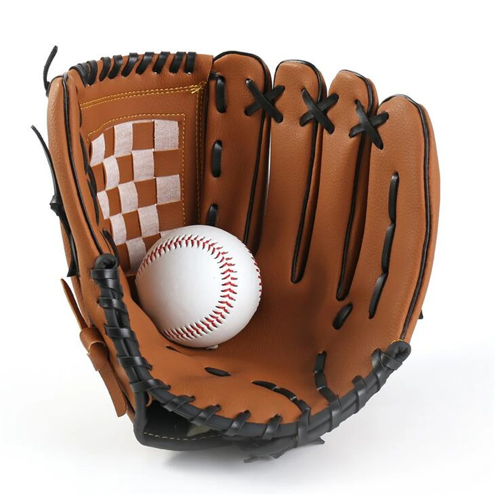 Outdoor Sport Baseball Glove Softball Practice Equipment Size 9.5/10.5/11.5/12.5 Left Hand For Kids/Adults Man Woman Training