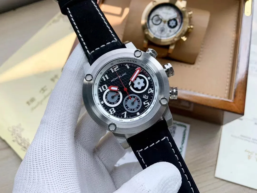 

Top Montblanc Watches For Mens Luxury Top Time Style Sport Automatic Date Wristwatch Business Chronograph Quartz AAA Male Clocks