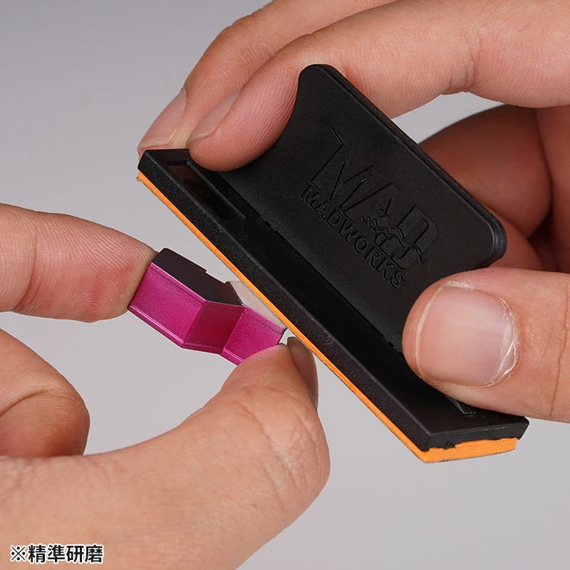 MADWORKS MT-49 5pcs/lot Handheld Adhesive Free Sanding Plate Sandpaper Polishing Board for Military Model Tools DIY