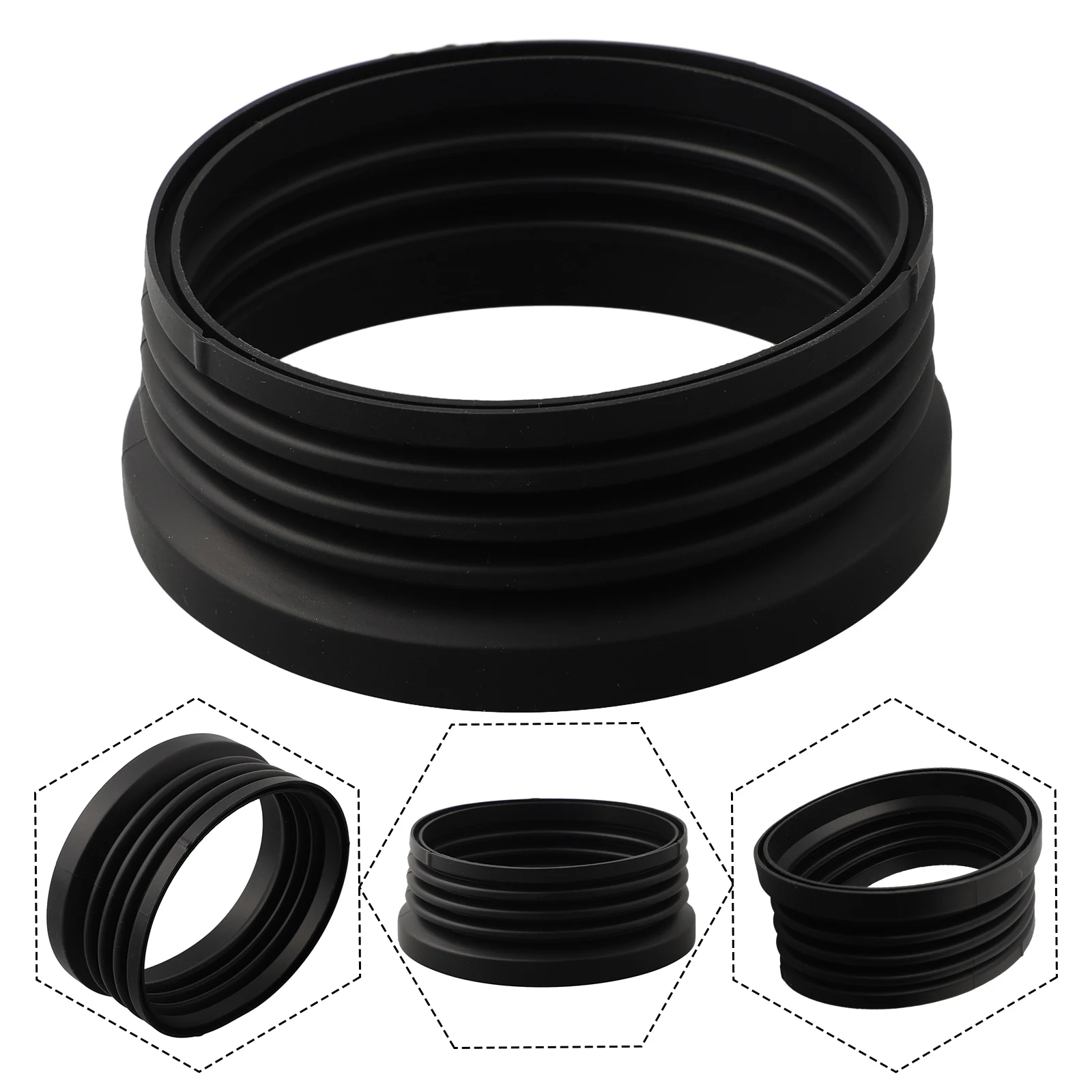 Силиконовый материал Dose Hopper Bellow 13 5x13 5x5 5 см размер черный цвет сохраните свежесть