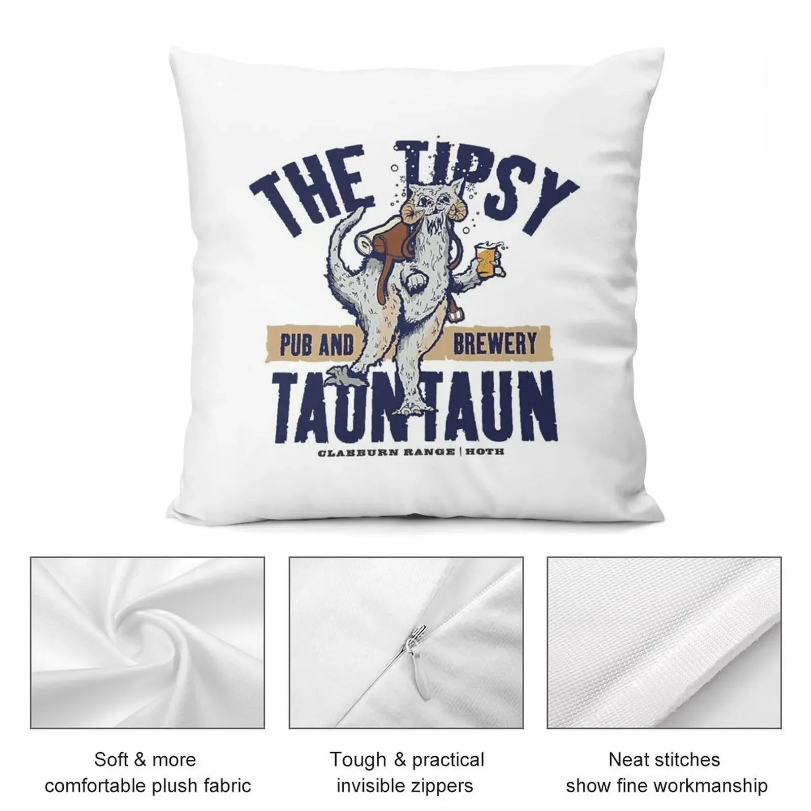 Подушка Tipsy Tauntaun наволочка декоративные подушки для гостиной подушка
