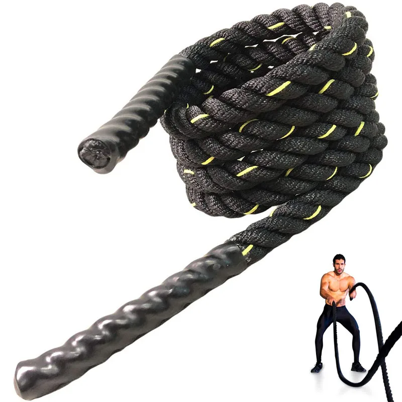 

For Workout Training Fitness Muscle Building Heavy Ropes Battle Improve Rope Strength Rope Crossfit Jump Skipping Power
