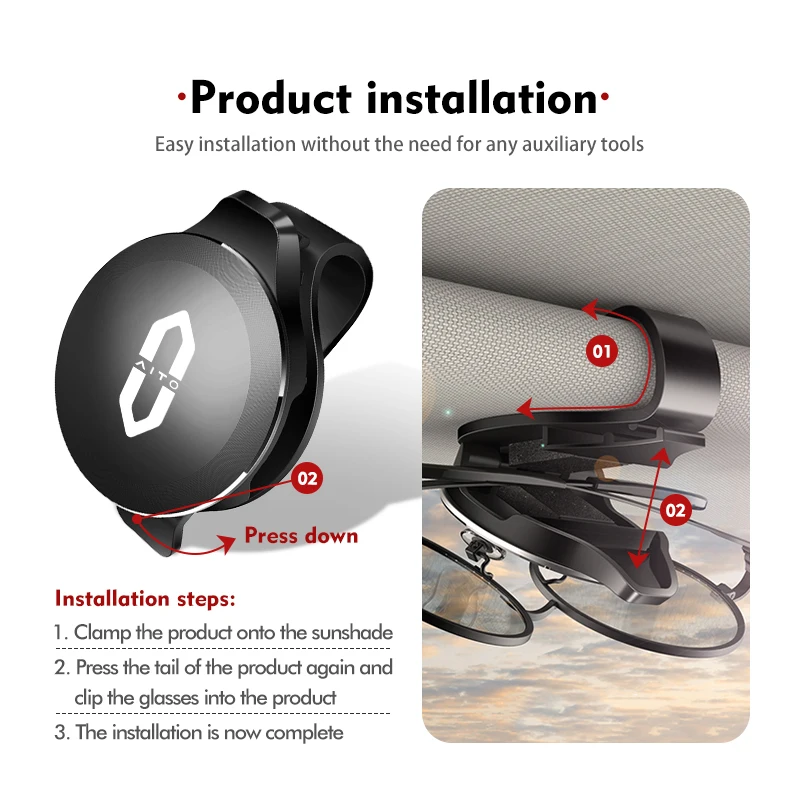 Автомобильный держатель для очков Aito M5 M7 2022 2023