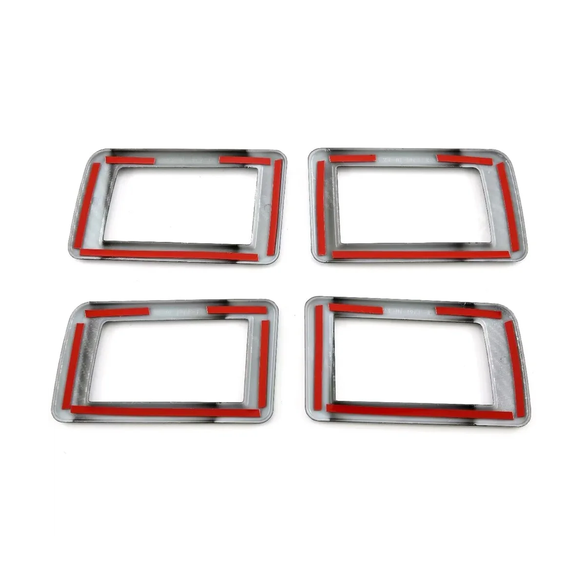 

For Toyota Land Cruiser LC300 2022 2023 Rear Row Upper Air Vent Outlet Cover Trim Decoration - ABS Carbon Fiber
