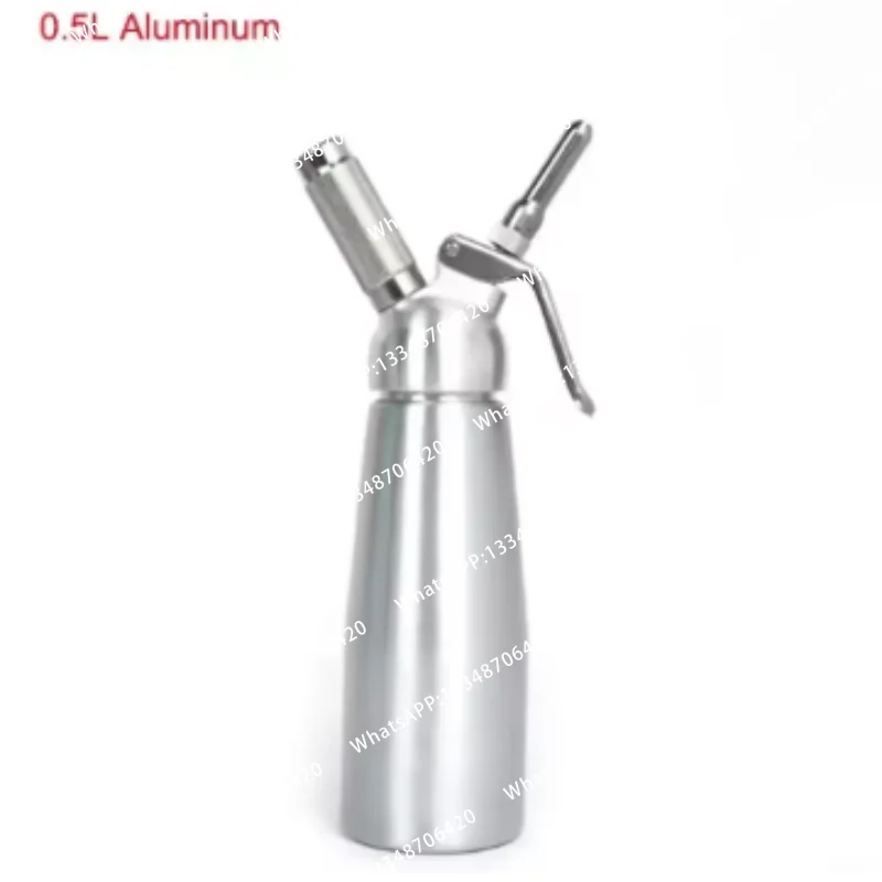 Фото 0.5L/1L Профессиональный 304 # Пистолет для взбивания сливок из нержавеющей стали/алюминия, дозатор для масла, инструмент для приготовления кофе, десертов, выпечки, DIY-проектов №5
