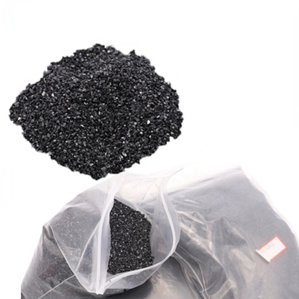 Black Silicon Carbide Powder / Fine Grinding Sand Blasting Material / Jade Polishing Vibration Machine Grinding Carborundum 500G