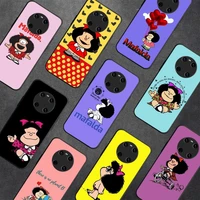 mafalda phone case for huawei y 5 y62019 y52018 y92019 luxury funda case for 9prime2019