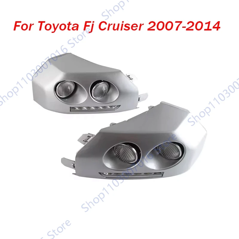 Передние противотуманные фары для Toyota Fj Cruiser 2007 2008 2009 2010 2011 2012 2013 2014 дневные