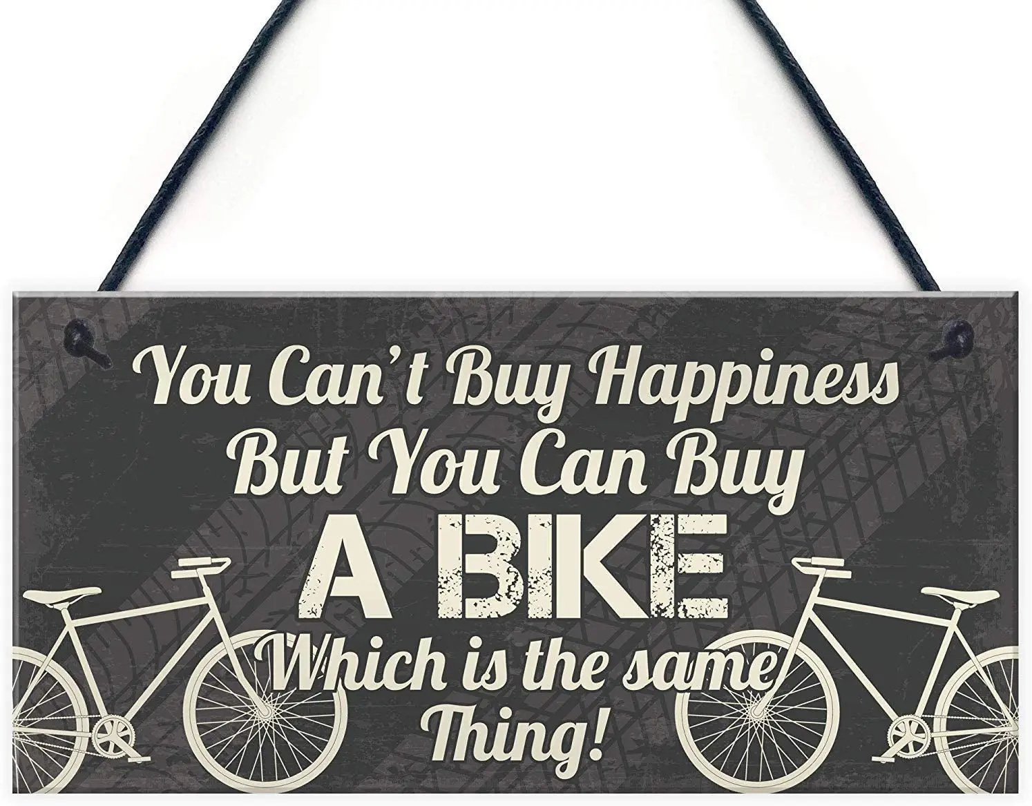 

Ride or Not to Ride Wooden Plaque Signs Plate Art for Home Decor Wall Painting Craft 10x5 Inch