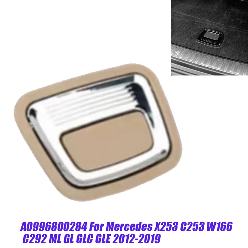 Накладка на внутреннюю ручку багажника автомобиля для Mercedes X253 C253 W166 C292 ML GL GLC GLE