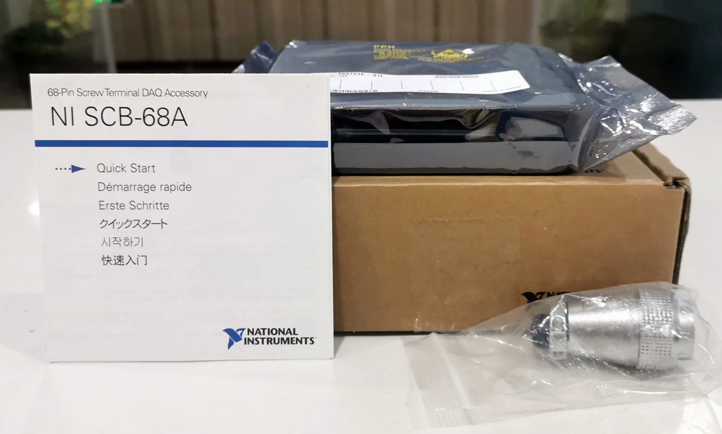 Новая американская NI SCB-68A распределительная коробка 782536-01, экранированная распределительная коробка