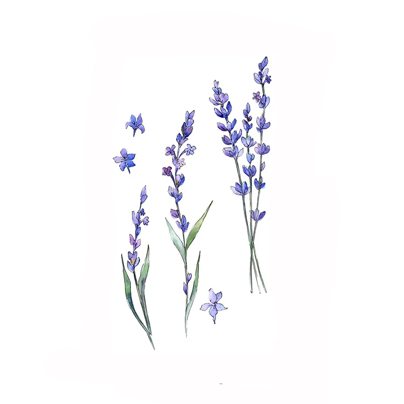 Временные татуировки MOLOOP Лаванда