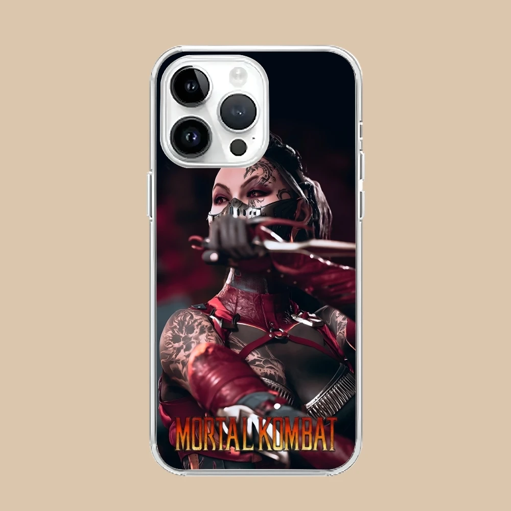 Чехол для мобильного телефона Mortal Kombat Mileena iPhone 16 15 14 13 12 11 X XR XS 8 Pro Max Plus Mini