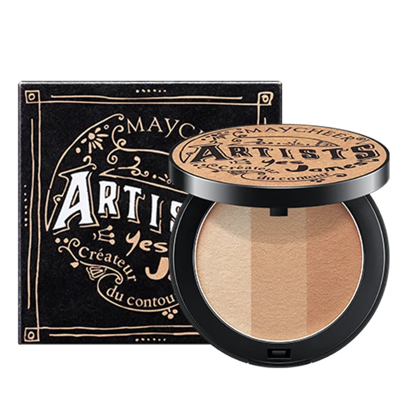 

High Gloss Powder, Three-dimensional, Thin and Lightening Powder, Facial Shadow Powder, Highlighting and Repairing Women