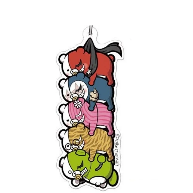 Фото Акриловый брелок-фигурка по аниме Danganronpa V3 с персонажами Каэде Акамацу, Шуичи Сайхара, Рантаро Амами, 6 см. №2