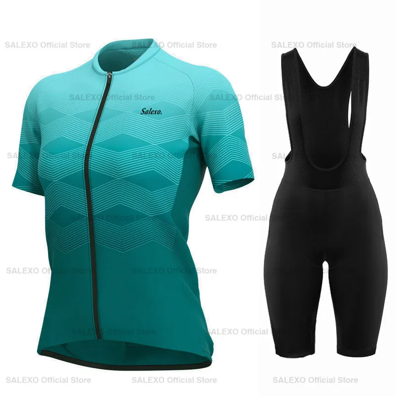 

2023 летняя велосипедная одежда, Женский костюм с коротким рукавом для горного велосипеда, дышащая велосипедная одежда, одежда для велоспорт...