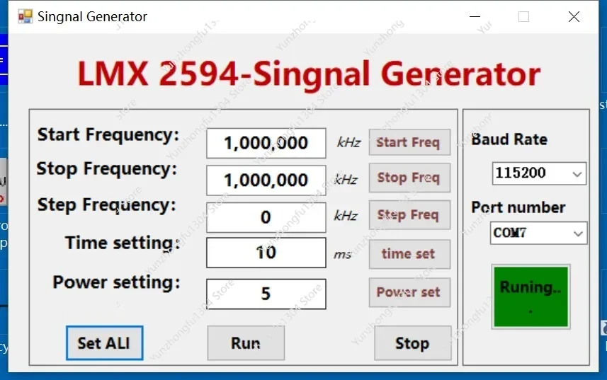 Источник частоты LMX2594 10 МГц-15 ГГц, чип с управлением амплитудой, частота сканирования 0-63, радиочастотный источник. (art.: 3920da6984dae) - 3920da6984dae