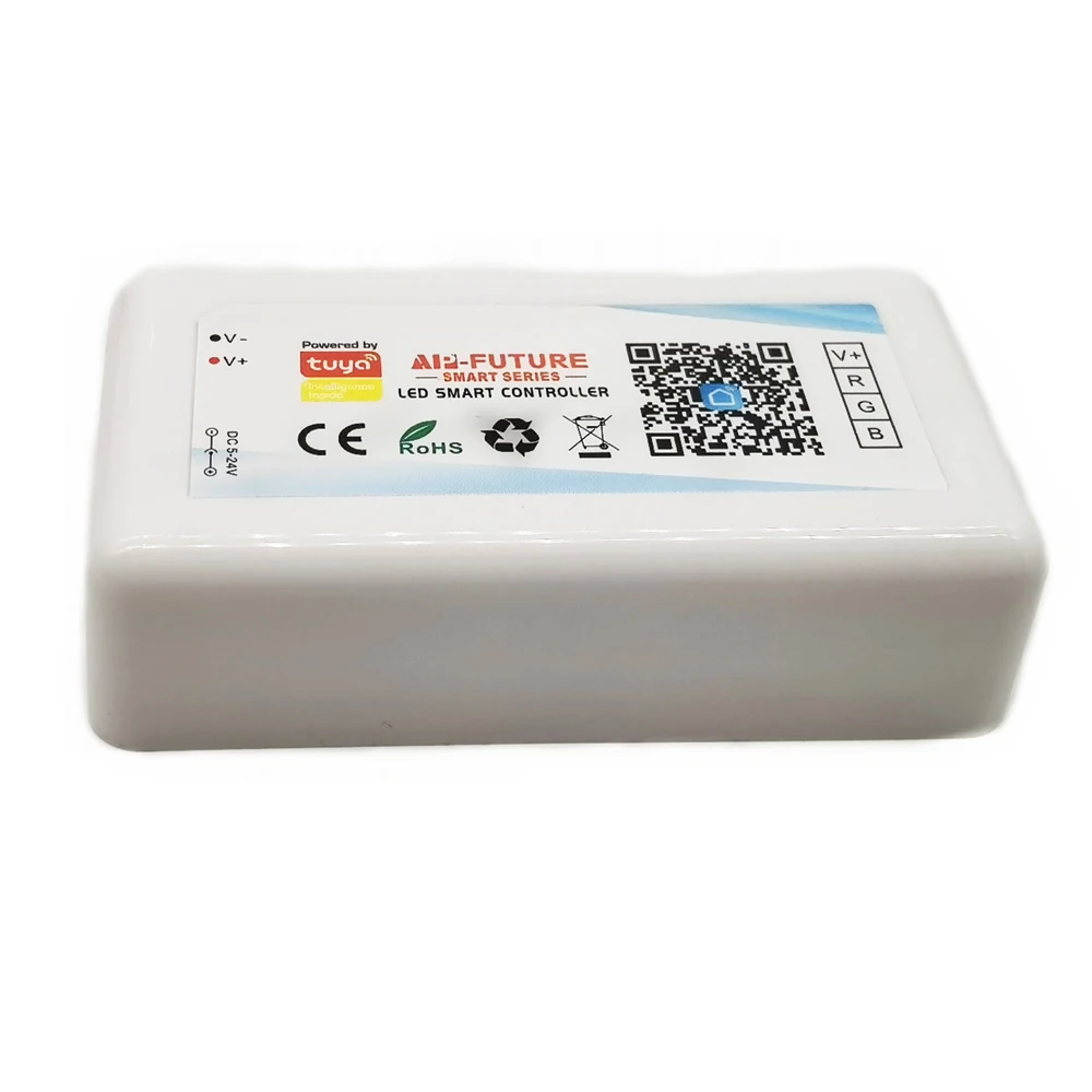 Умный контроллер для светодиодных лент Alexa Google Home регулятор яркости и таймера 5-24