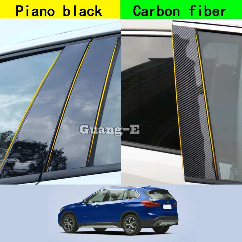 

Для BMW X2 SDrive XDrive 20i 25i 2019 2020 2021 2022 автомобильный Поликарбонат материал столб покрытие двери отделка окна молдинговая наклейка
